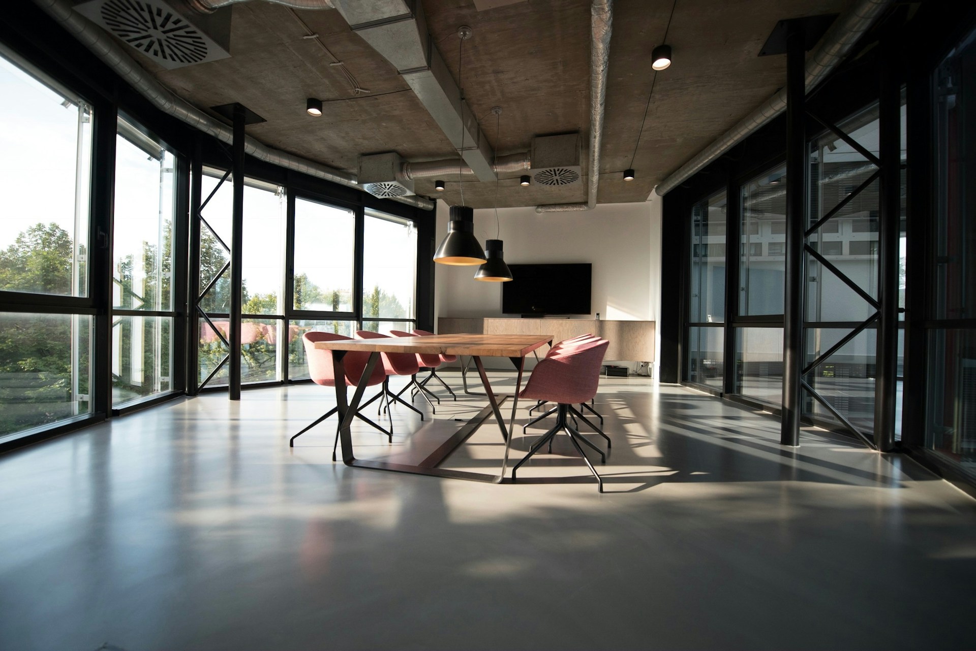 moderne stiltewerkplek